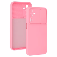 Camshield Soft jaoks Samsung Galaxy A15 4G/5G Light roosa