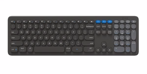 ZAGG Pro klaviatuur 17" täismõõtmeline-Charcoal-Nordic (juhtmevaba laadimine alusel)