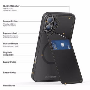 DUX DUCIS Ümbris RAFI II MAG with Alus compatible with MagSafe jaoks IPHONE 16 Plus must