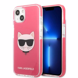 KARL LAGERFELD KLHCP13STPECPI IPHONE 13 MINI 5.4 "ÜMBRIS FUCHSIA/FUSCHIA CHOUPETTE HEAD
