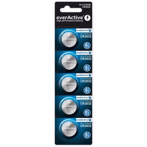Liitiumakud everActive CR2032 - blisterpakend 5 tk.