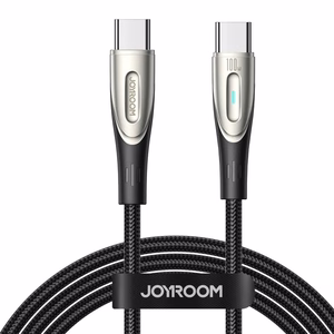 Joyroom Star-Light Series SA27-CC5 кабель USB-C USB-C 100W 1.2м - чёрный