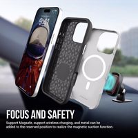 Perfectionists Triangle Mag Ümbris iPhone 17 Pro Max hõbedane