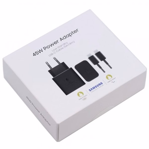Laadija Samsung EP-T4511 must 45W (pakendiga) + Type-C 180cm kaabel (100% originaal)