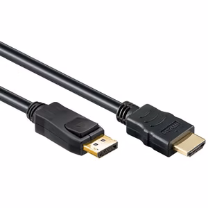 Allteq CC-DP-HDMI-6 video kaabli adapter DisplayPort HDMI Type A (Standard) sinine