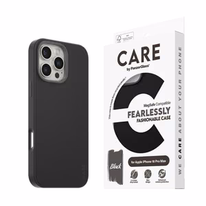 CARE by PanzerGlass Fashion чехол iPhone 16 Pro Max 6.9" черный/черный MagSafe 1380