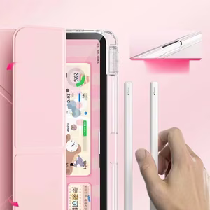 MACHINO TAB ümbris iPad Pro2/3/4 11" 2020/2021/2022 ja iPad Air 4/5 10.9" ja iPad Air 11" (2024) roosa