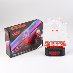 Stranger Things Bad To The Bone LED-öövalgusti, 16 × 24 cm