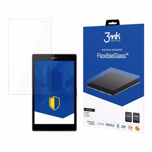 Sony Z3 Tablet Compact – 3mk FlexibleGlass (kuni 8.3") tahvelarvuti ekraanikaitse