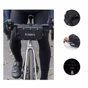 Rockbros TL001 ROAD TO SKY 1.9L veekindel jalgratta juhtraua kott - must