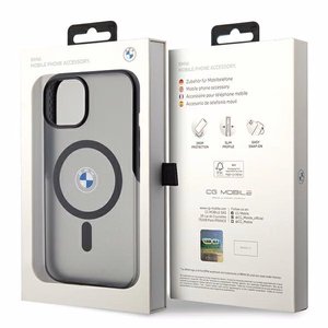 BMW IML Signature MagSafe ümbris jaoks iPhone 15 Plus / 14 Plus - must