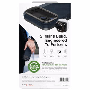 Uniq Keva EDGE Magclick Charging Ümbris jaoks iPhone 17 Pro - must