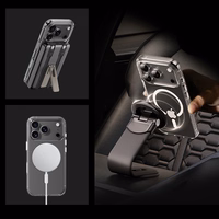 Rock Crystal Shield Series Magnetic Ümbris jaoks Iphone 17 Pro Max läbipaistev