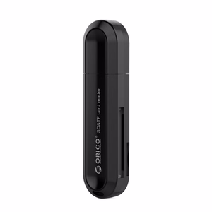 Orico CRS21 USB 3.0 SD- ja microSD-mälukaardilugeja, must