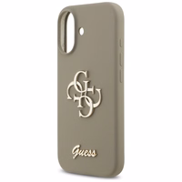 GUESS ümbris jaoks IPHONE 17 GUHCP17SSC4GSMW (Silicone W/ Big 4G Script) brown