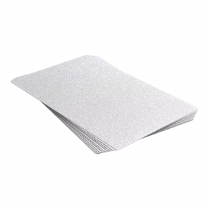 Kile tagakaanele 180 x 120 mm 10 tk - hõbedane