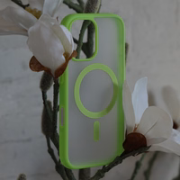 Liavec Soft Ümbris jaoks Iphone 17 roheline