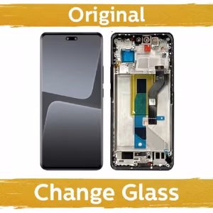LCD ekraan, ühilduv Xiaomi 13 Lite raamiga / must (Uuendatud: Hiina)