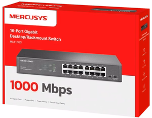 Mercusys MS116GS Network Switch must