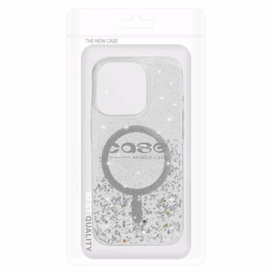 Tel Protect Moonlite Magsafe Ümbris jaoks Iphone 15 Pro Max hõbedane clear