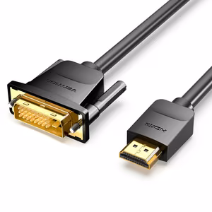 Vention ABFBH HDMI DVI kaabel 2m must