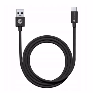 Kaabel USB A to USB C Forcell F-Energy 2,1A Tube 1 m C319 czarny