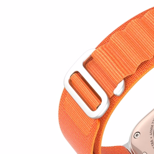 DUX DUCIS strap GS nylon jaoks Apple Watch 42 / 44 / 45 / 49 mm oranž