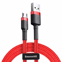 USB Kaabel Baseus "Cafule" Punane "Micro USB" 200cm