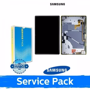 LCD ekraan ühilduv Samsung X810 / X816 Tab S9 Plus must (Service Pack)