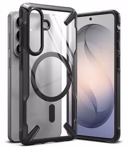 Ringke Fusion X Magnetic MagSafe Ümbris for Samsung Galaxy S26 - Clear must