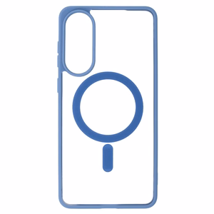 Acrylic Color Magsafe Ümbris jaoks Samsung Galaxy S25 Edge light sinine