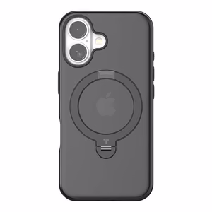 Torras Ostand Spin чехол для iPhone 16 Plus (Чёрный)