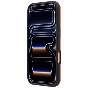 BMW M Quadrille Kevlar Metal Logo MagSafe ümbris mudelile iPhone 17 Pro / 18 Pro – oranž