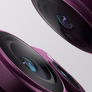 AmazingThing Titan Vision Lens safiirklaasist kaamera objektiivide kaitse mudelile iPhone 18 Pro / 18 Pro Max – värv: lilla
