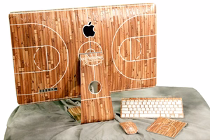 Nexgen Hardwood Classic 3D dekoratiivne kleebiste komplekt 27-tollisele iMacile