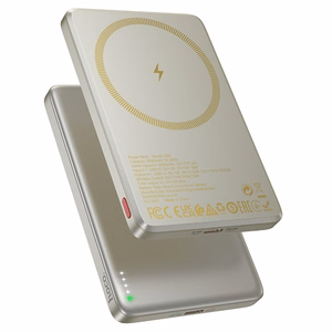Akupank ühildub MagSafe Hoco 5000 mAh QC PD 2A 20W Q26 oranž