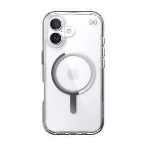 Speck Presidio Perfect Clear MagSafe - iPhone 17 ümbris (Clear / hõbedane)