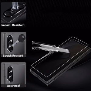 Ekraanikaitse Flexible Clear HD komplekt 3in1 Samsung F946 Z Fold5 (Bulk)
