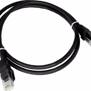 Alantec KKU5CZA1 võrgukaabel must 0.25 m Cat5e U/UTP (UTP)