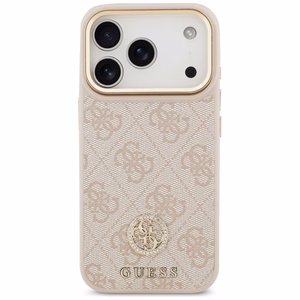 Guess 4G Strass Logo MagSafe Ümbris jaoks iPhone 17 Pro - Roosa