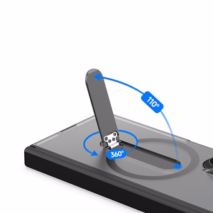 Dux Ducis Kind ümbris seadmele Samsung Galaxy Z Fold 8 Ultra / Z Fold 7, toega, MagSafe-ühilduv – must