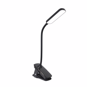 Wozinsky VT-01 Mini LED lugemislamp klambri ja 80 cm USB-C-kaabliga, must