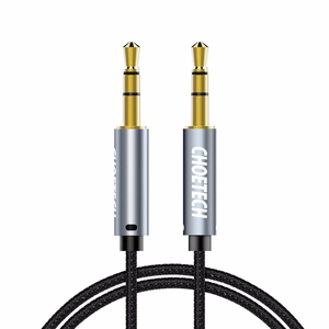 Choetech AUX002 kaabel mini jack 3.5mm (male) / mini jack 3.5mm (male) 1.2m - must