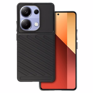 Thunder Ümbris jaoks Xiaomi Redmi Note 13 Pro 4G Must
