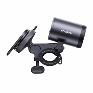 Baseus PrimeTrip 2-in-1 jalgratta kinnitus, telefonitugi + taskulamp (must)