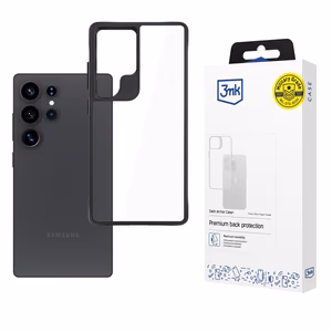 3mk Satin Armor Ümbris+ jaoks Samsung Galaxy S25 Ultra - läbipaistev