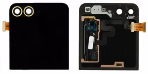 LCD screen Samsung F741 Z Flip6 5G koos touch screen (Outer) Kollane original (used Grade B)