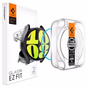 Spigen Glas.tR EZ Fit Karastatud klaas jaoks Samsung Galaxy Watch 7 (44 mm) - 2 pcs.