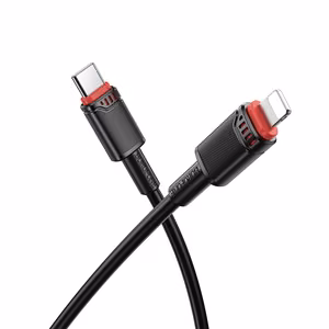 Borofone kaabel BX110 Beneficio - USB Lightning - 2,4A 1 meeter must