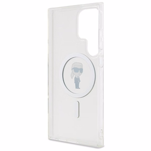 Karl Lagerfeld IML Ikonik MagSafe ümbris jaoks Samsung Galaxy S24 Ultra - läbipaistev